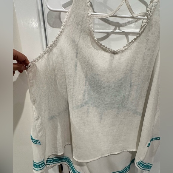 GUC. XXL White Summer Top. - Picture 9 of 9